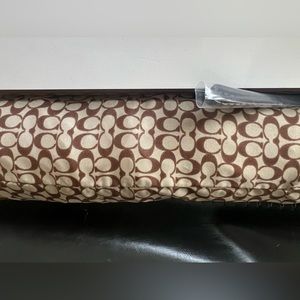 New VTG Coach Signature Mini Umbrella Khaki / Saddle BOX vintage 2004 - 4325B